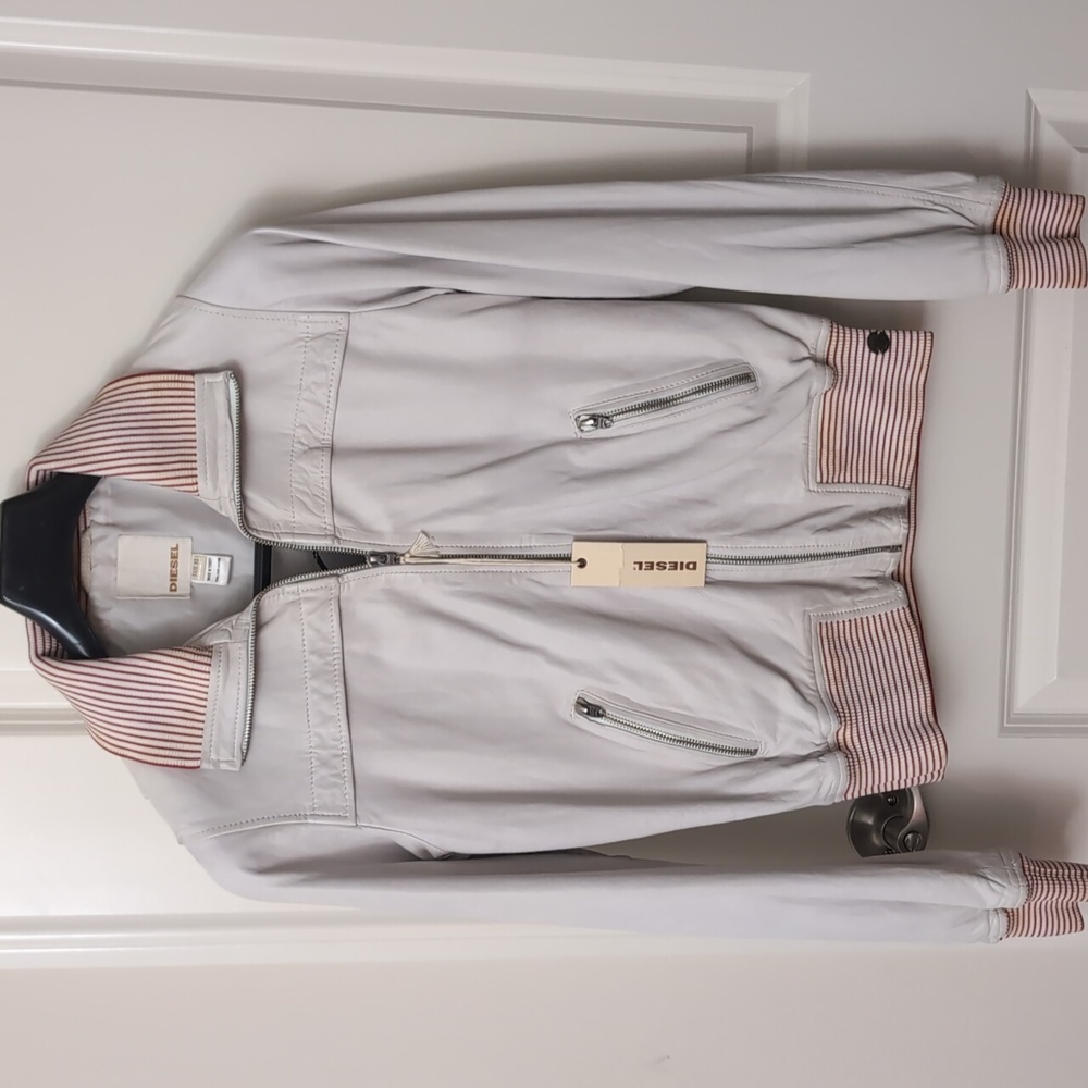 Diesel leather jacket size XS